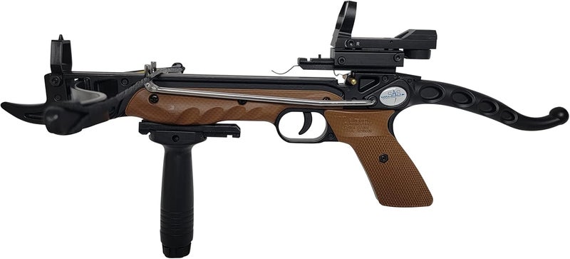 SAS Southland Archery Supply Prophecy 80 Pound Self-Cocking Pistol Crossbow with Cobra System Limb and 3 Arrows - Image 3